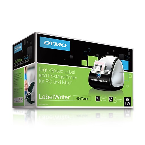 DYMO® LabelWriter® 450 Turbo Label Printer Staples