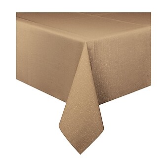Hoffmaster Linen-Like Natural Weave Tablecover; 50" X 54", 48 per case (210402)