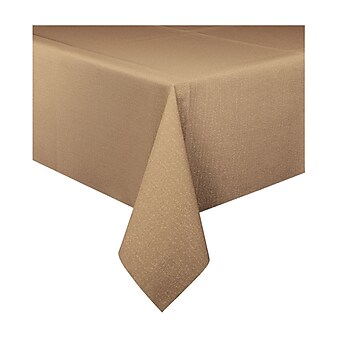 Hoffmaster Linen-Like Natural Weave Tablecover; 50" X 108", 24 per case (2104445)