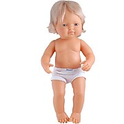 Miniland Educational Caucasian Baby Doll Girl