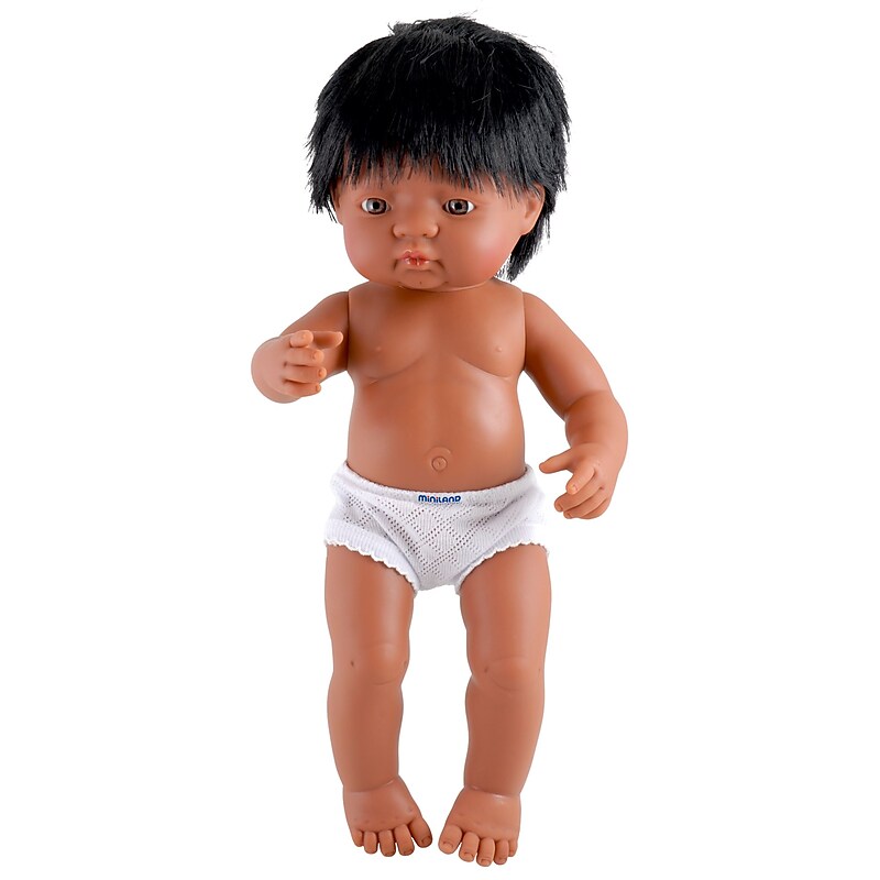 MINILAND Hispanic Baby Doll Boy (31057B) image 1