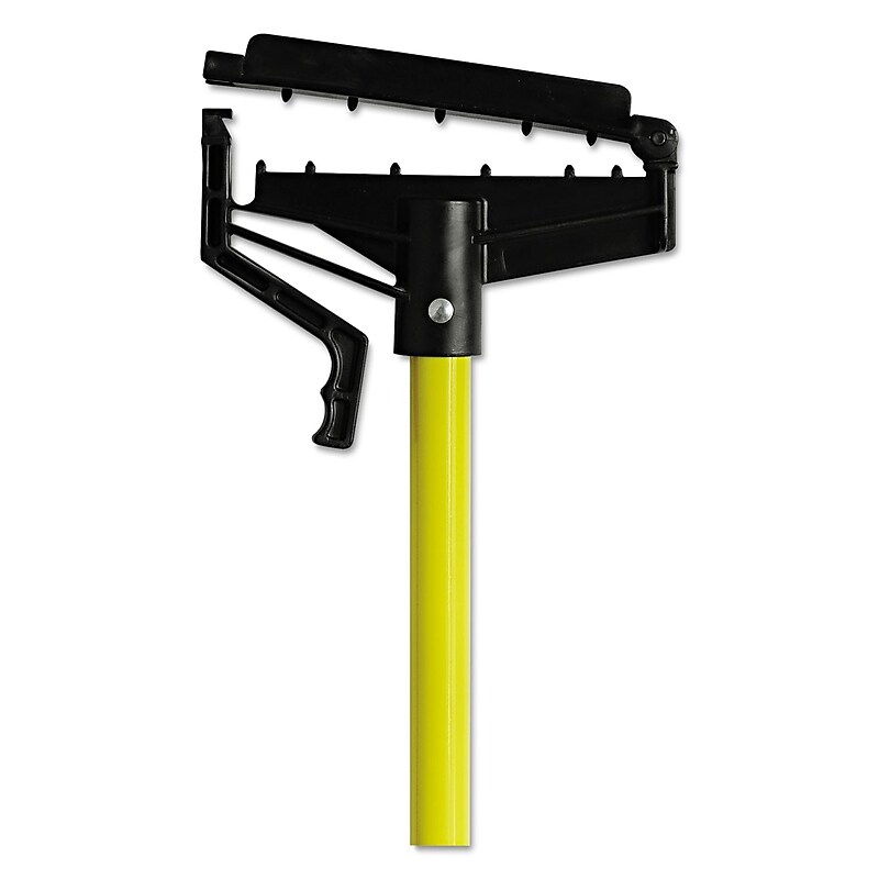 O-Cedar Commercial Quick-Change Mop Handle, 60", Fiberglass, Yellow image 1