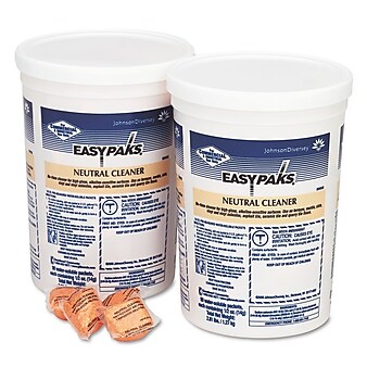 Easy Paks Neutral Cleaner, .5oz Pine Forest Packets, 90/Tub, 2 Tubs/Carton (990653)