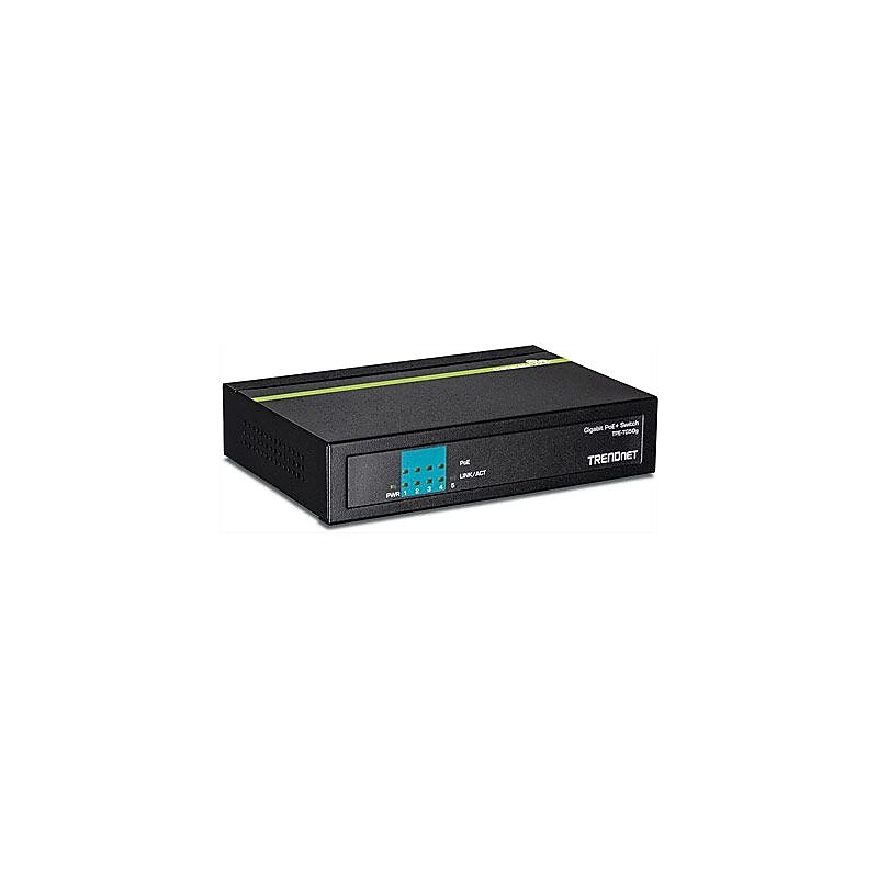 TRENDnet TPE-TG50G 5-Port PoE+ Gigabit Ethernet Switch With GREENnet Technology image 1