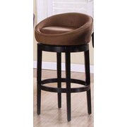 Armen Living Igloo 30 inch Swivel Bar Stool; Brown by