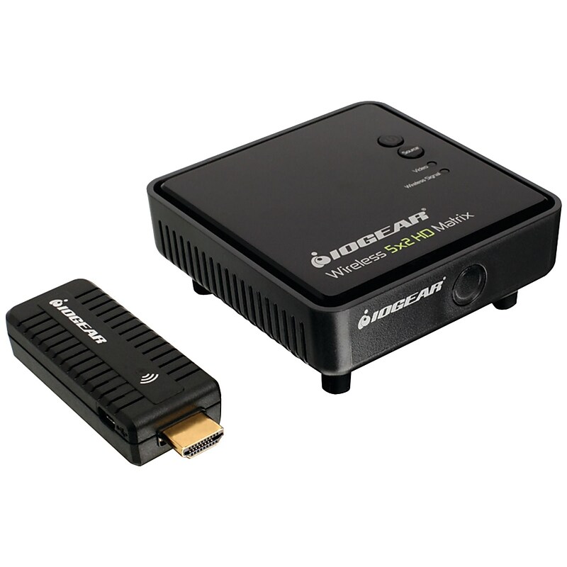 Iogear IOGGWHD11 Wireless HDMI Transmitter and Receiver Kit image 1