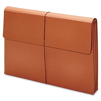 Globe-Weis Pendaflex Expanding Wallet with Elastic Closure, Tabloid Size, Brown (B1060E)