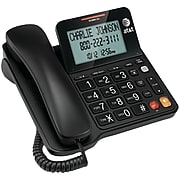 AT&T ATTCL2940 Single Line Corded Phone, Black