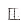 Ghent Champion 48"W x 48"H x 16"D Wall Case, Dk. Bronze Finish~#|#~m003187560_sc7