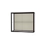Ghent Champion 36"W x 30"H x 14"D Wall Case, Plaque Back, Dk. Bronze Finish~#|#~m003187578_sc7