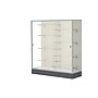 Ghent Colossus 60"W x 66"H x 20"D Floor Case, Plaque Back, Satin Finish~#|#~m003187586_sc7