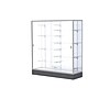 Ghent Colossus 60"W x 66"H x 20"D Floor Case, White Back, Satin Finish~#|#~m003187589_sc7