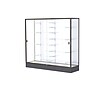 Ghent Colossus 72"W x 66"H x 20"D Floor Case, White Back, Dk. Bronze Finish~#|#~m003187593_sc7