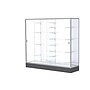 Ghent Colossus 72"W x 66"H x 20"D Floor Case, White Back, Satin Finish~#|#~m003187595_sc7
