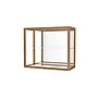 Ghent Heirloom 36"W x 30"H x 14"D Wall or Top Case, Mirror Back, Honey Maple Finish~#|#~m003188059_sc7