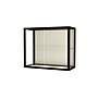 Ghent Heirloom 36"W x 30"H x 14"D Wall or Top Case, Plaque Back, Danish Walnut Finish~#|#~m003188063_sc7