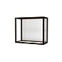 Ghent Heirloom 36"W x 30"H x 14"D Wall or Top Case, White Back, Danish Walnut Finish~#|#~m003188066_sc7