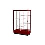 Ghent Heritage 48"W x 70"H x 18"D Floor Case, Mirror Back, Hardwood Cordovan Finish~#|#~m003188086_sc7