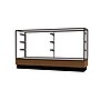Ghent Merchandiser 72"W x 40"H x 20"D Counter Case, Dk. Bronze Finish, Lt. Oak Base~#|#~m003188155_sc7