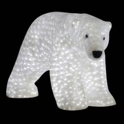 Vickerman Female Polar Bears LED Sculpture Decoration