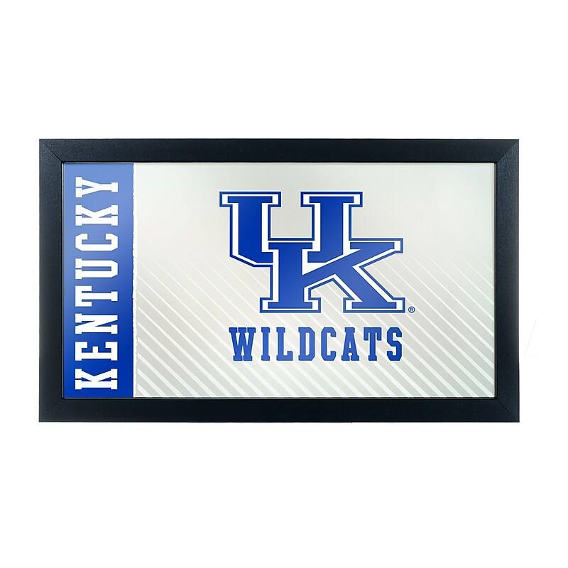 Trademark Global University of Kentucky Wildcats Framed Logo Mirror, Text (KY1500-TXT) image 1