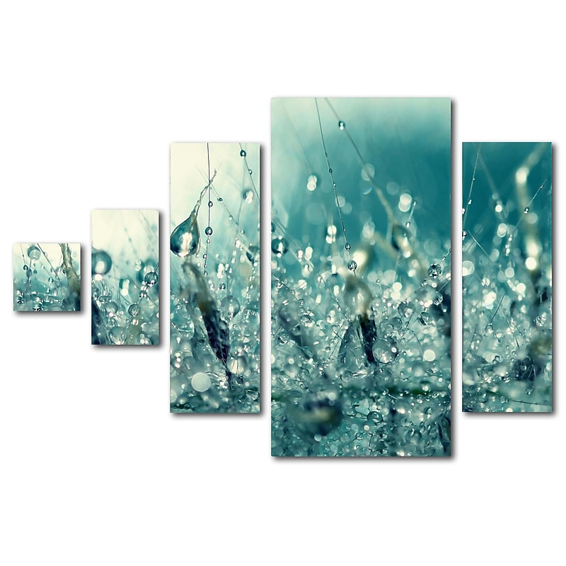 Trademark Global Beata Czyzowska Young 'Under the Sea' Multi Panel Art Set, 24"Lx8"W (BC0024-P5-SET) image 1