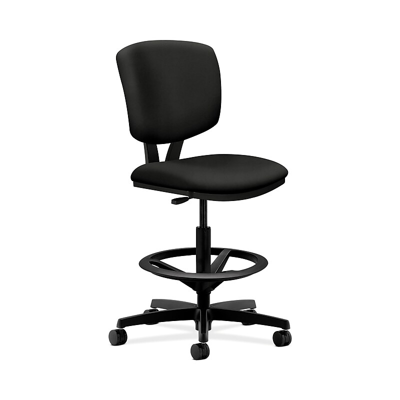 HON Volt Armless Task Stool, Black (HON5725HWP40T) image 1
