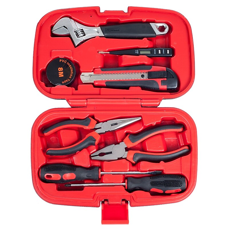 Stalwart Household Hand Tool Set, 9 Pieces (75-HT1009) image 1