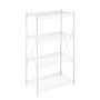 Honey-Can-Do 4-Tier Wire Shelving Unit, White (SHF-09452)~#|#~m003279087_sc7