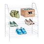 Honey-Can-Do 4-Tier Wire Shoe Shelf, White (SHO-05269)~#|#~m003279101_sc7