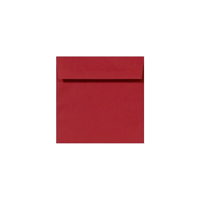 LUX Square Envelopes, 9" x 9", Ruby Red, 250/Pack (LUX-8585-18-250) image 1