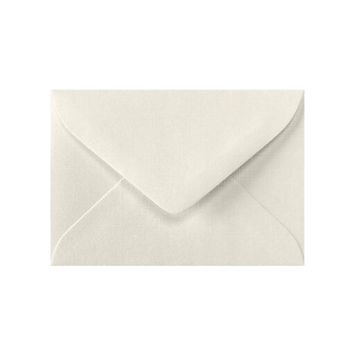 LUX 17 Mini Envelopes (2 11/16 x 3 11/16) 50/Box, Natural Linen (LEVC