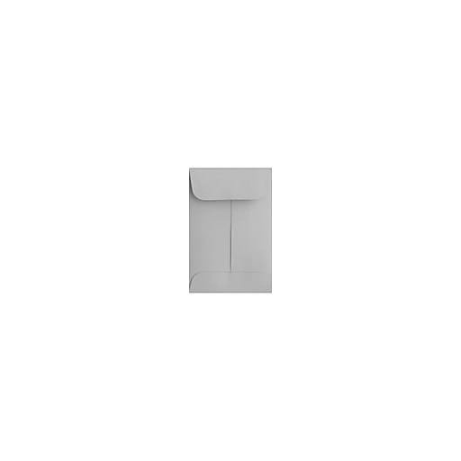 LUX 1 Coin Envelopes, 2.25" x 3.5", Gray Kraft, 50/Box (1COGK50