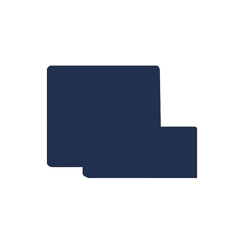 LUX Airline Ticket (3 7/8 x 8 1/2) 50/Box, Navy (AIR378-103-50) image 1