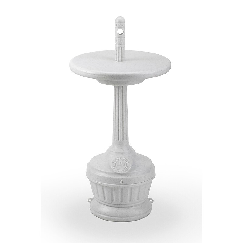 Commercial Zone Products® Smokers' Outpost® Patio with Table, White (711606) image 1
