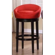 Armen Living Igloo 30 inch Swivel Bar Stool; Red by