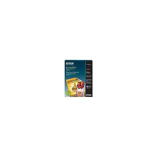 Epson® Matte Brochure and Flyer Paper, 11" x 8 1/2", 150 Sheets/Pack