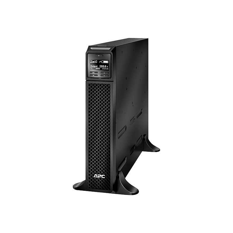 APC Smart-UPS SRT 3000VA 3000VA Network Management Card, 3-Outlets, Black (SRT3000XLT) image 1