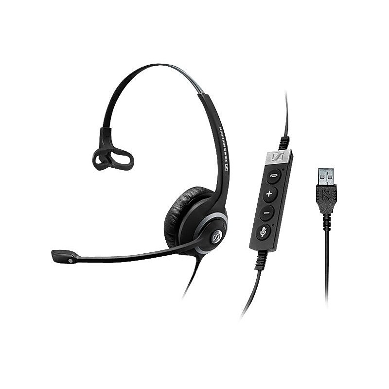 EPOS Circle SC230 MS II Mono Headset, Black/Silver (506482) image 1