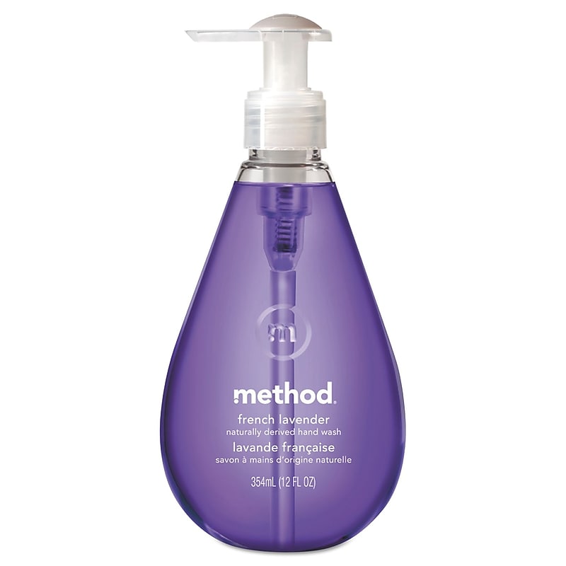 Method Ge lhand Soap, French Lavender, 12 Oz, 6/carton (MTH00031CT) image 1