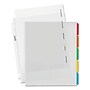Avery Clear Easy View Plastic Dividers, 5 Tabs, Multicolor (16740)~#|#~m003337392_sc7