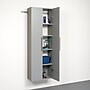 Prepac™ HangUps 24" Laminate Large Storage Cabinet, Light Gray~#|#~m003350409_sc7