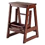 Winsome 2-Step Wood Step Stool, Antique Walnut (94022)~#|#~m003376450_sc7