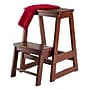 Winsome 2-Step Wood Step Stool, Antique Walnut (94022)~#|#~m003376451_sc7
