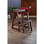 Winsome 2-Step Wood Step Stool, Antique Walnut (94022)~#|#~m003376452_sc7