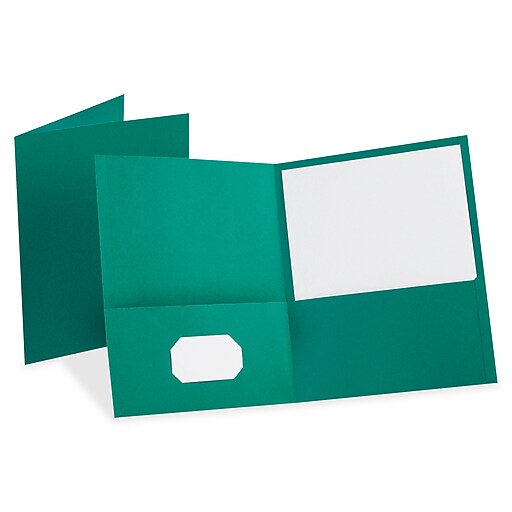 Shop Staples for Oxford Twin Pocket Portfolios, 100 Sheet Capacity, 2