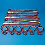 S&S Wrist Ribbons, Assorted Colors, 12/Pack (17226)~#|#~m003447579_sc7