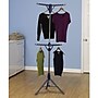 Household Essentials Portable 2 Tier Tripod Drying Rack, Gray/Blue (5012-1)~#|#~m003447678_sc7
