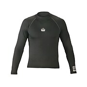 Ergodyne® CORE Performance Work Wear® 6435 Base Layer Long Sleeve Shirt, Black, 3XL