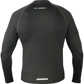 Ergodyne® CORE Performance Work Wear® 6435 Base Layer Long Sleeve Shirt, Black, Large